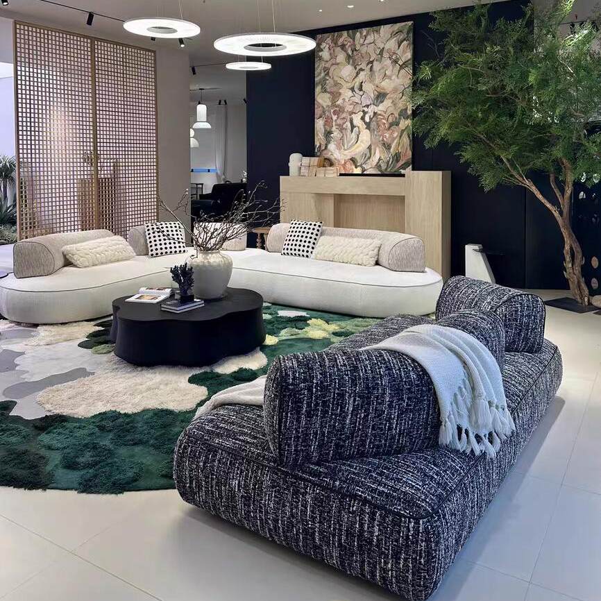 ​Italian Crescent Modular Sofa for Sculptural Lounge Interiors