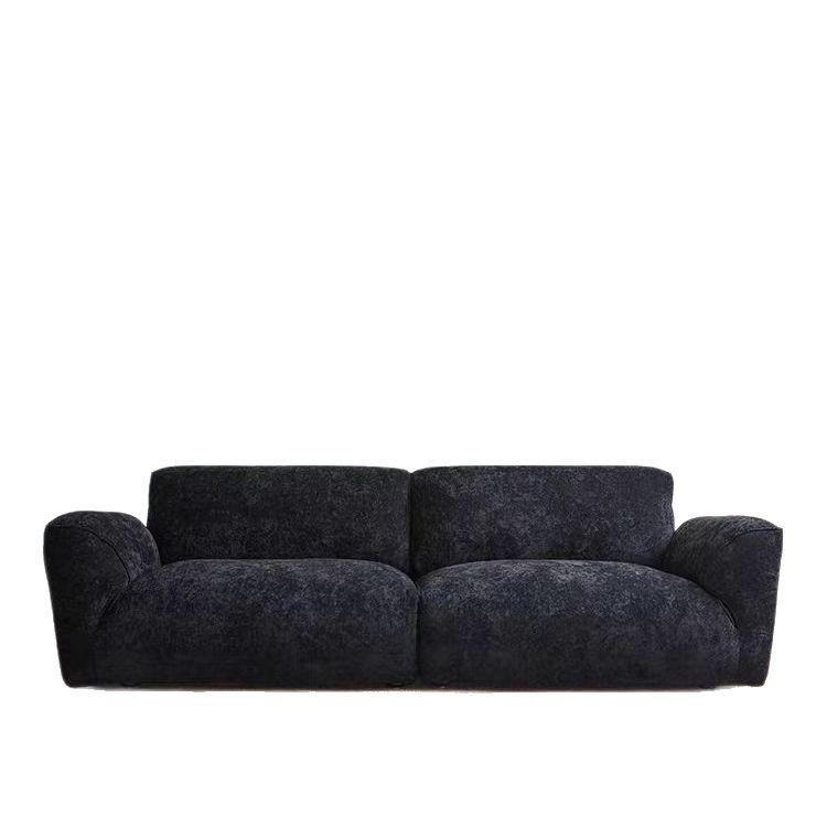 Deep-Block Chenille Modular Sofa for Low Modern Lounge Layouts